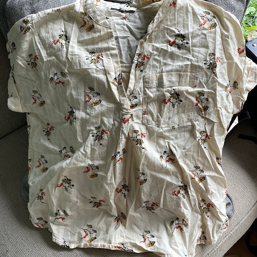 Madewell Floral Shirt